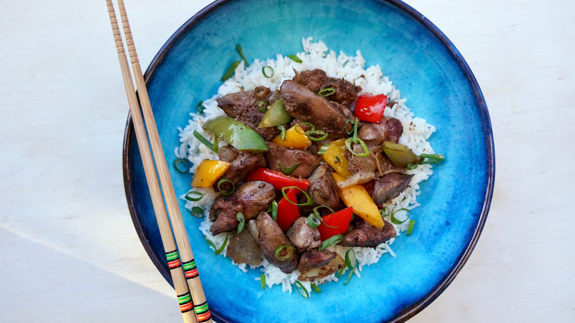 Vitaverse - Spicy chicken liver with colourful peppers /Vitamin A+/