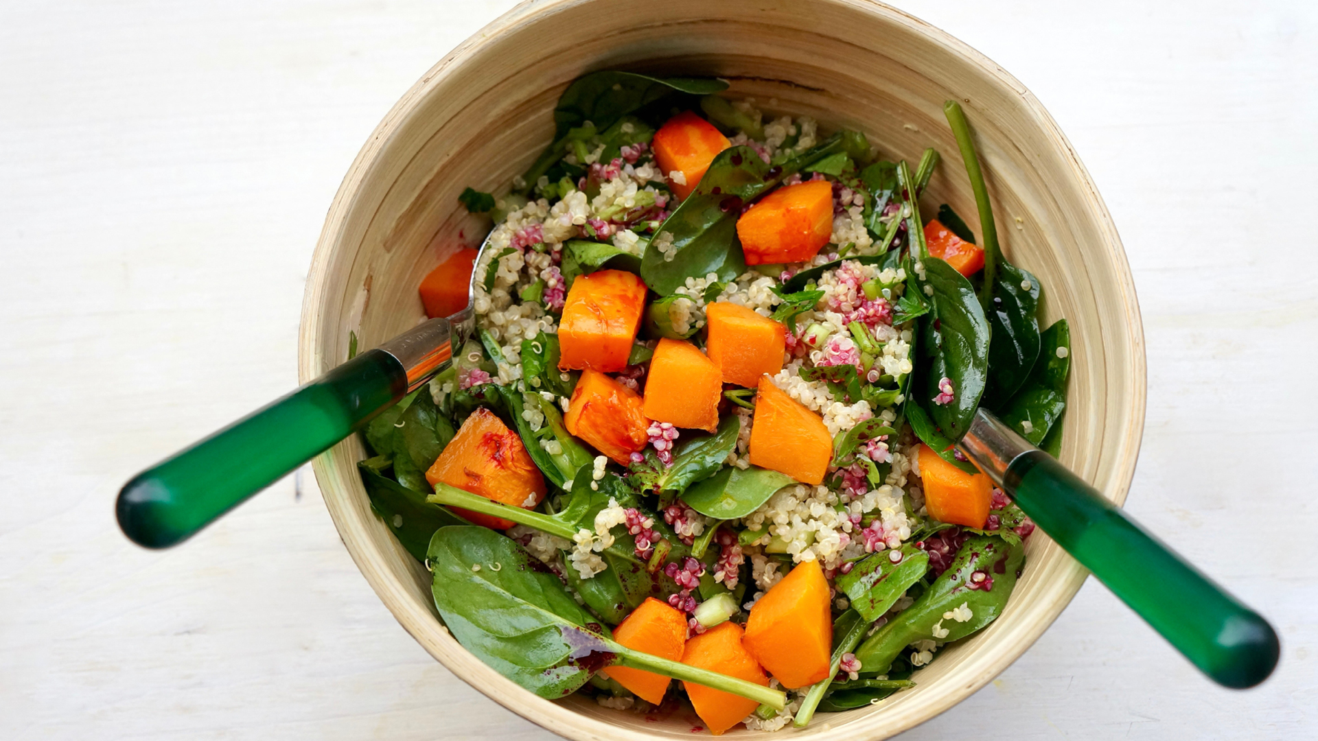 Vitaverse - Pumpkin and spinach quinoa salad /Magnesium+/